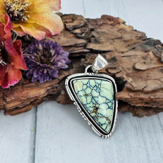 Willow {Poseidon Variscite} Pendant