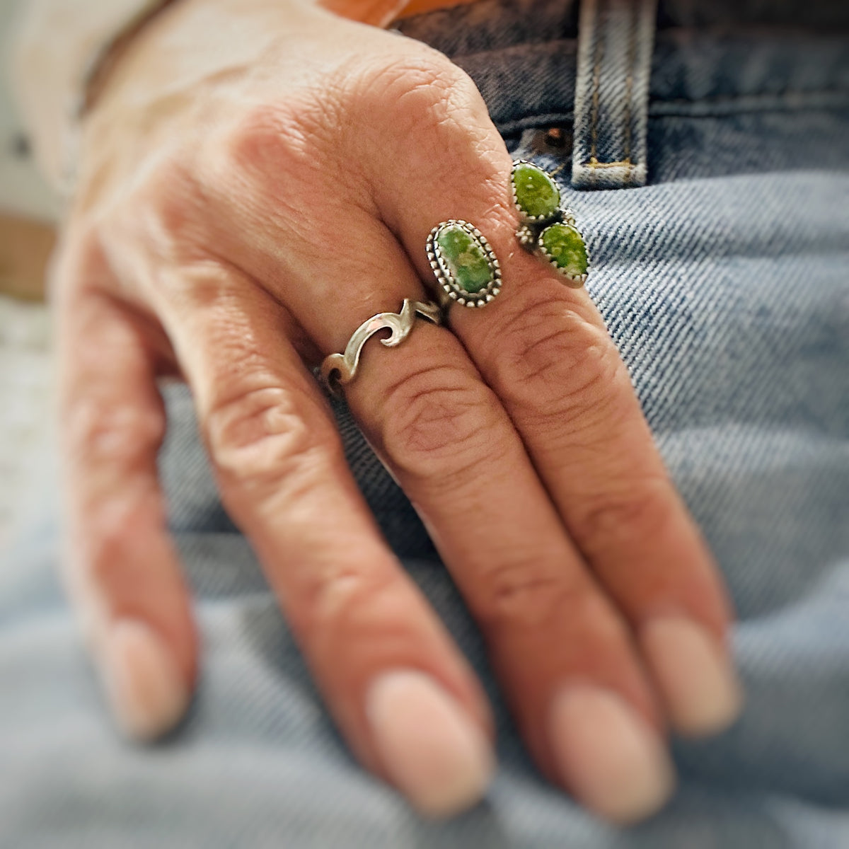 Wildflower and Wings {Adjustable} Rings