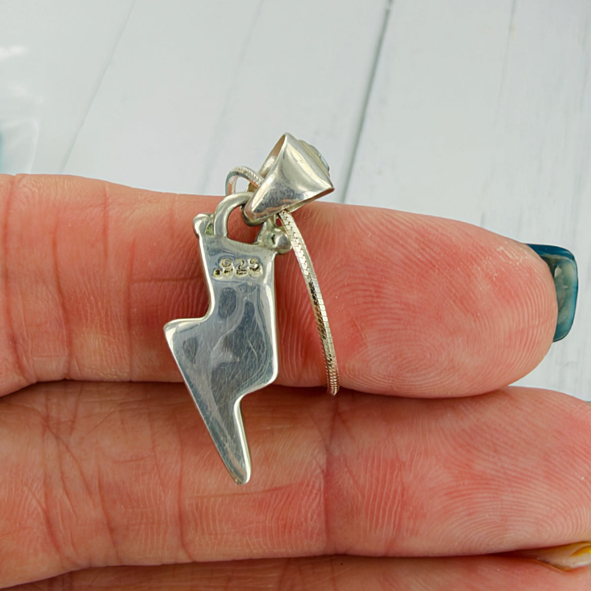 Made of Lightning {lightning bolt} necklace