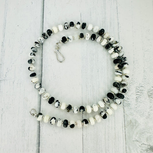 Free Soul (white buffalo) Beaded Necklace