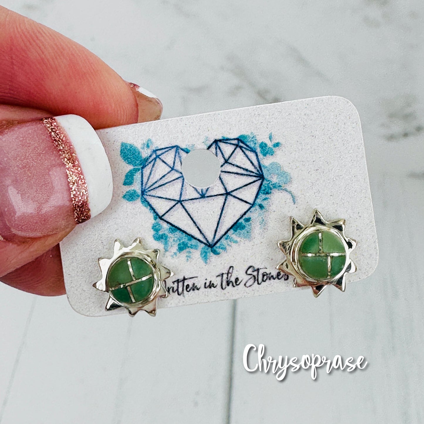 I’ve Got Sunshine {small turquoise sun} earrings