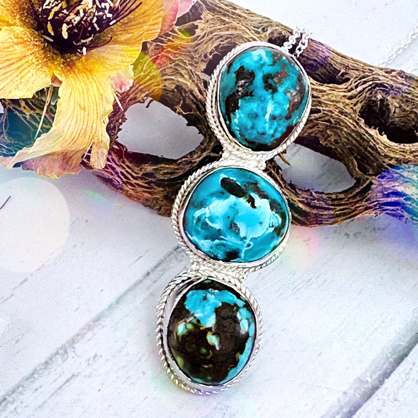 Eros (Sierra Nevada turquoise) Necklace