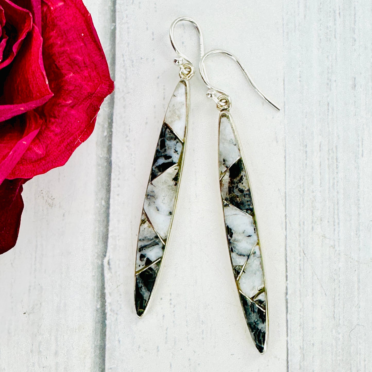 White Rain {White Buffalo} Earrings