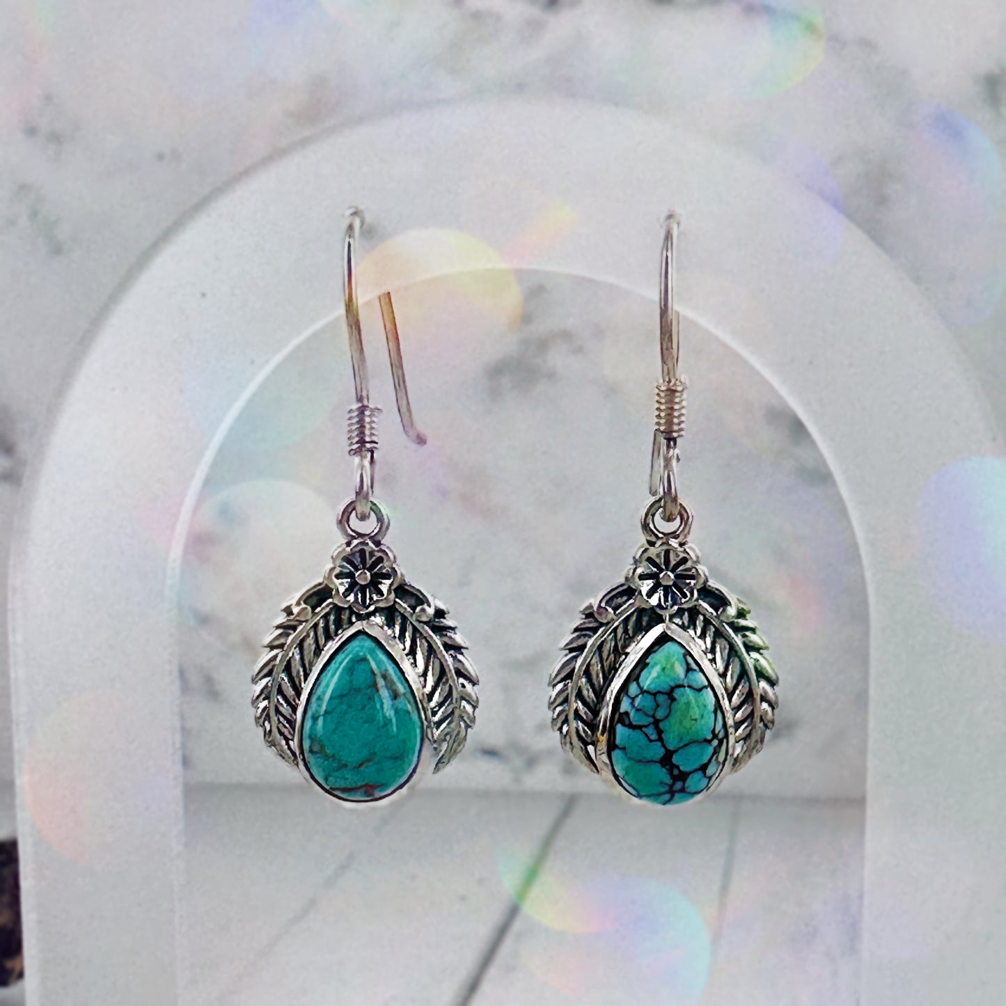 Fern {Blue Moon turquoise} Earrings