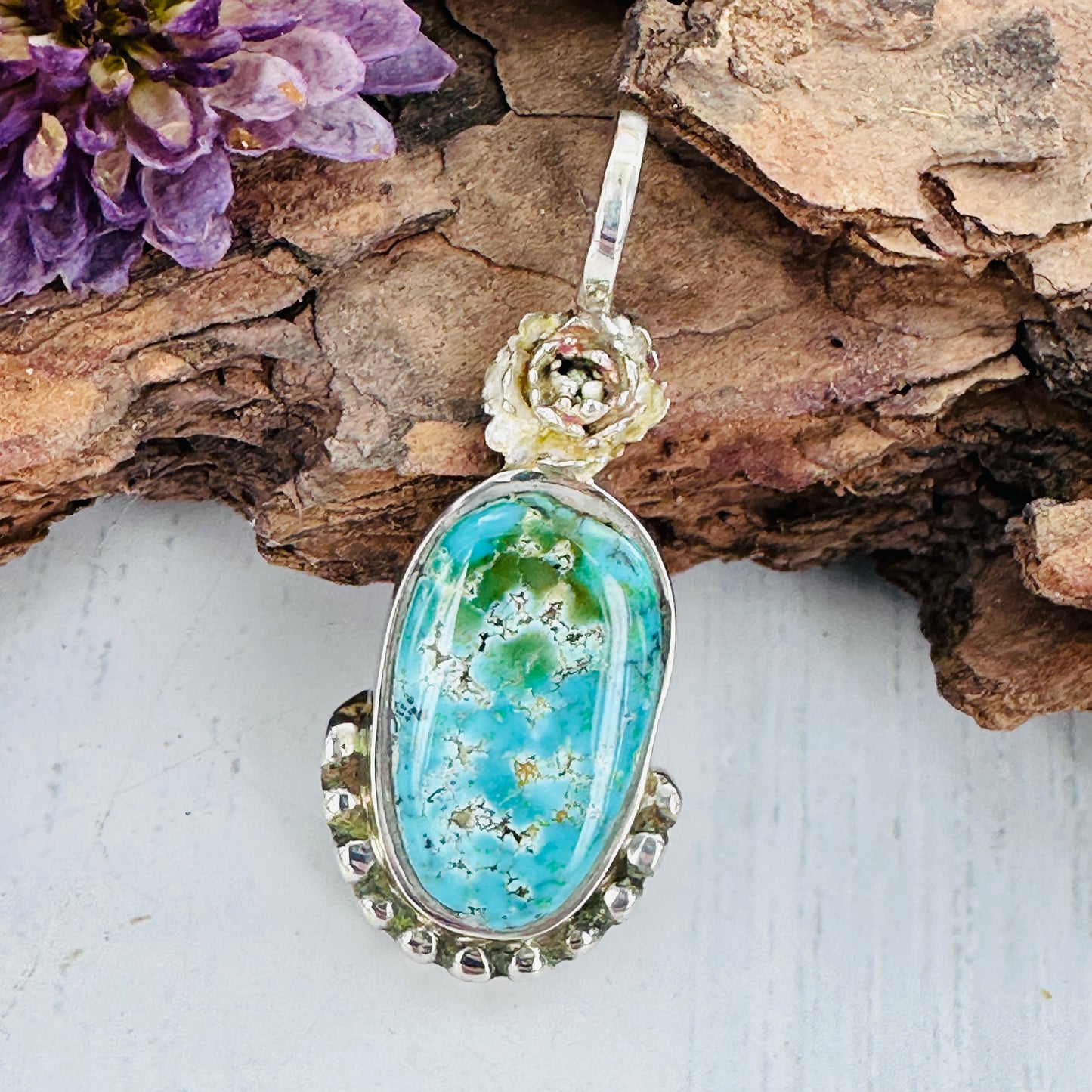 Leilani {Royston Turquoise} Pendant