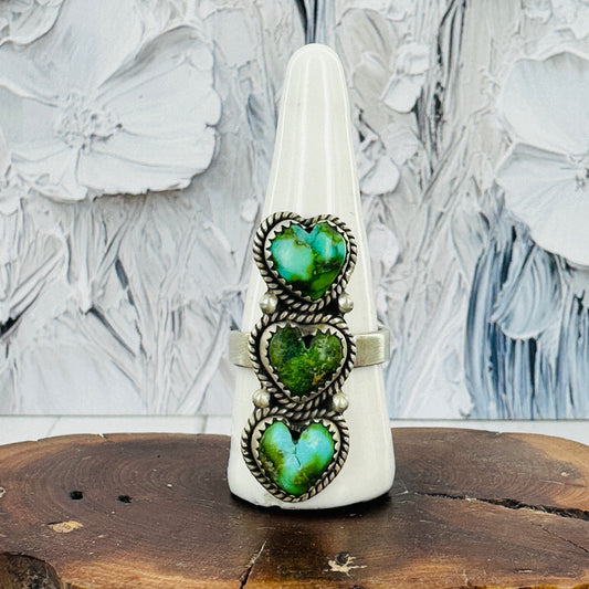 Triple Stone Rings