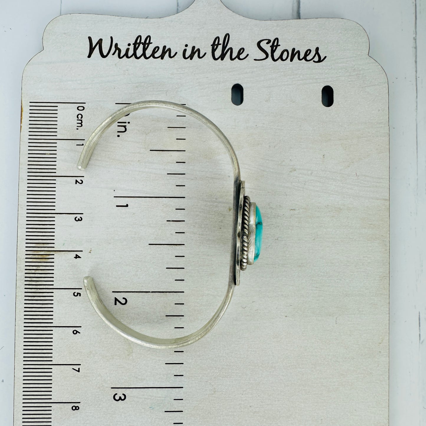 Open Sky (Number 8 Turquoise) Cuff Bracelet
