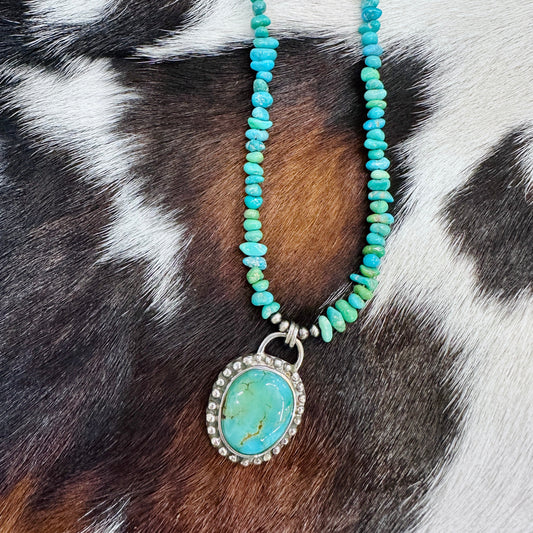 Northern Lights Nugget Necklace