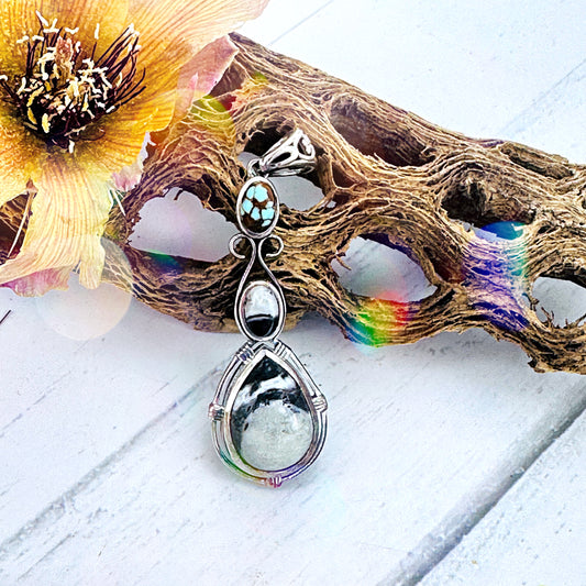 Athena (White Buffalo) Pendant