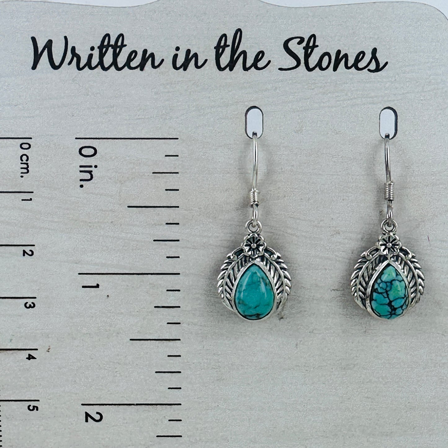Fern {Blue Moon turquoise} Earrings