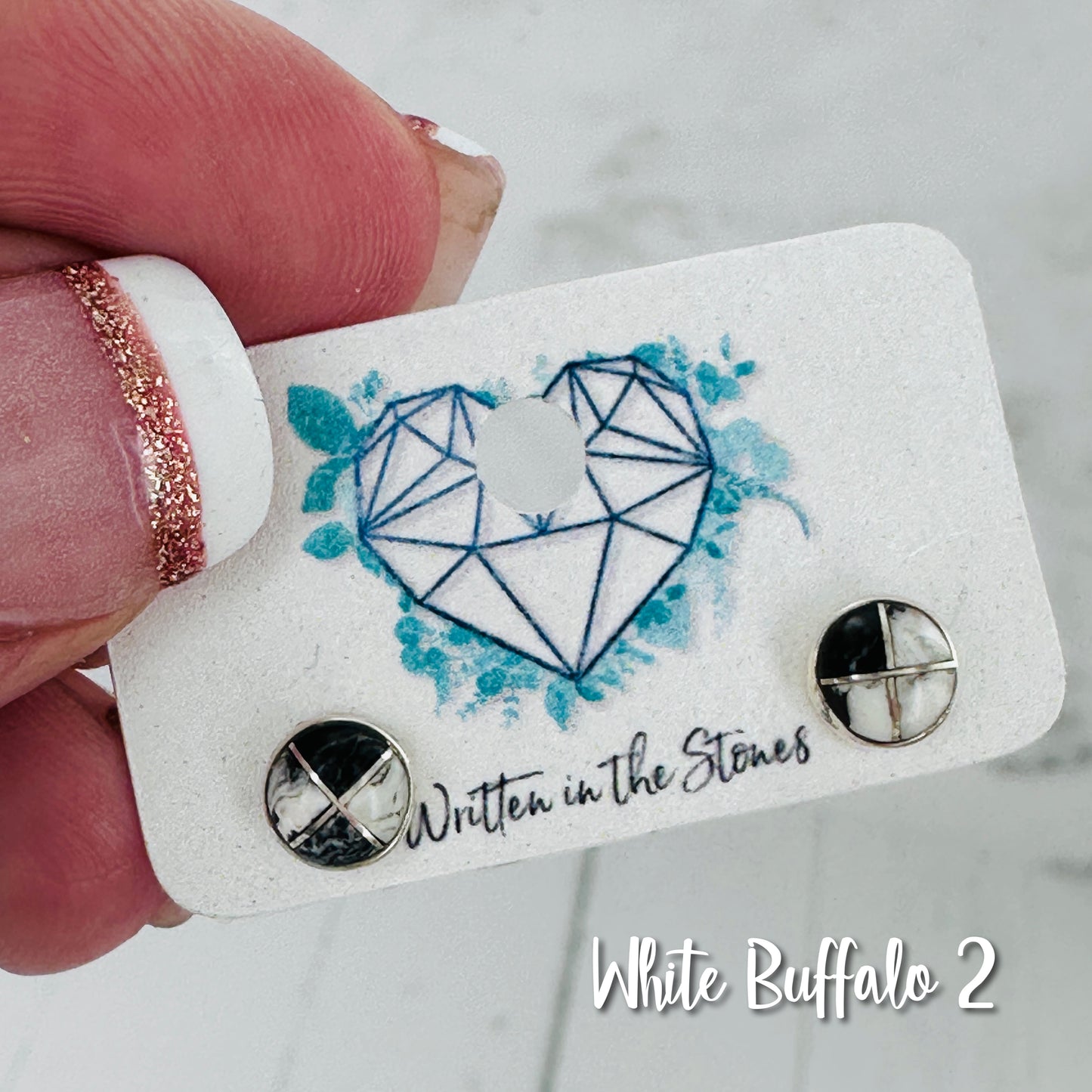 6mm Circle Stud Earrings