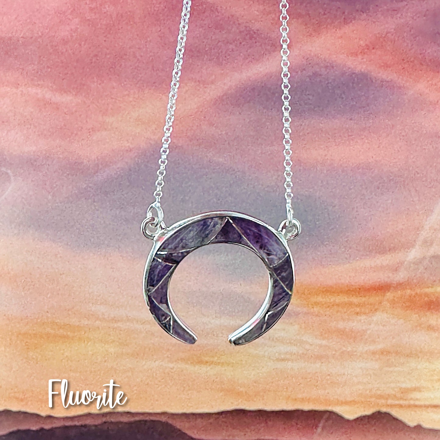 Desert Moon Rising Necklace