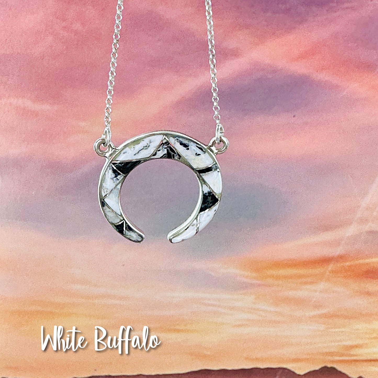 Desert Moon Rising Necklace