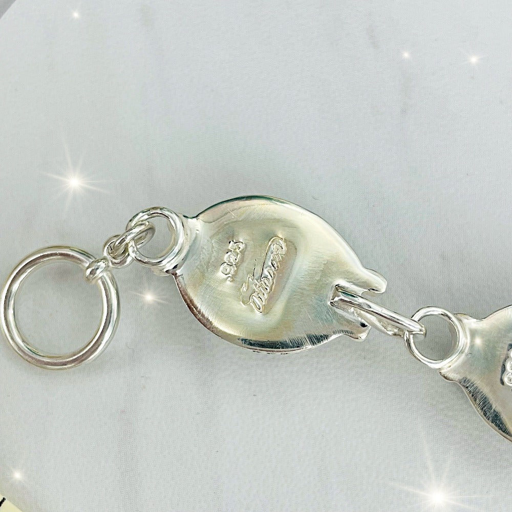 Pietersite Oval Link Bracelet