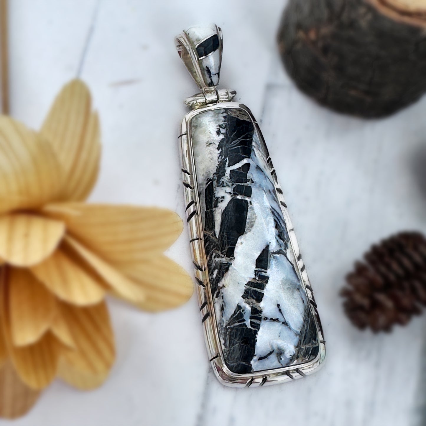 Bohanonn {white buffalo} pendant