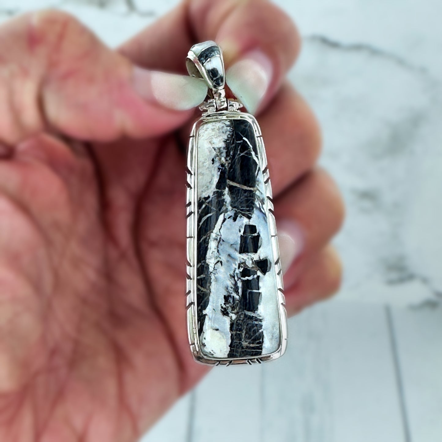Bohanonn {white buffalo} pendant