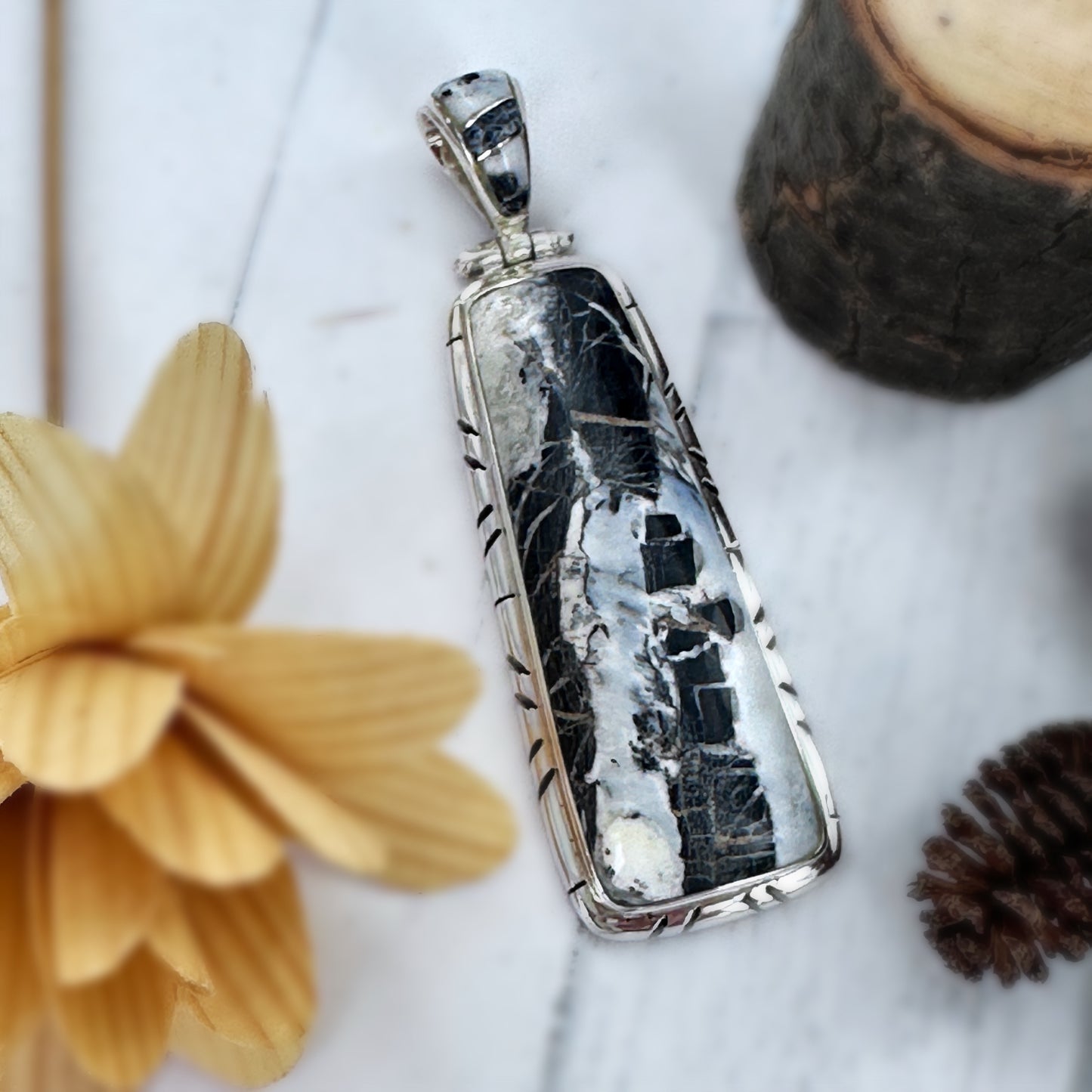 Bohanonn {white buffalo} pendant