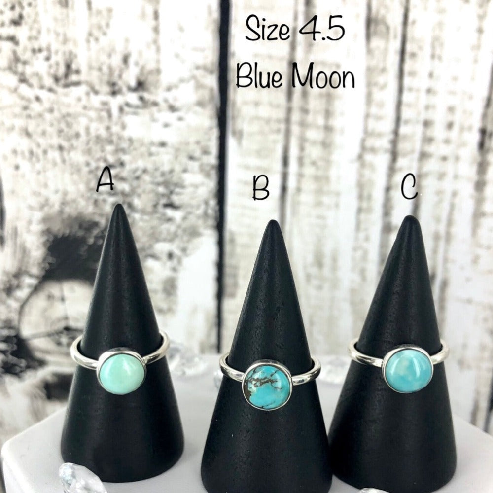 Desert Storms (blue moon turquoise) Ring
