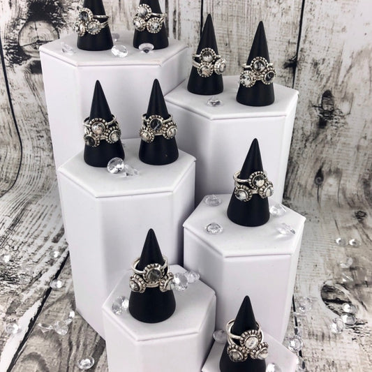 King of Shadows (White Buffalo) Ring