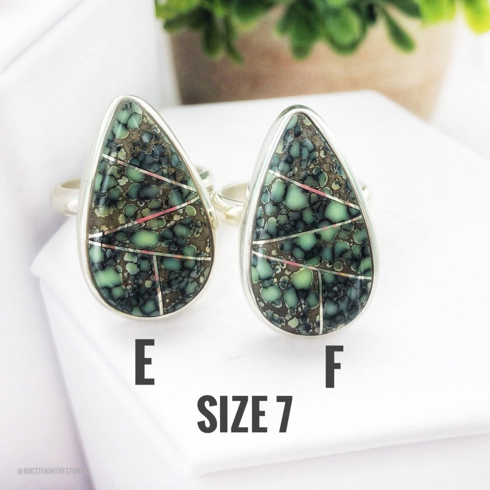 Raindrops (Poseidon Variscite) Ring