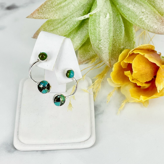 Whirlwind {turquosie} earrings