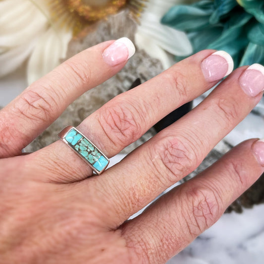 Bar None | Turquoise Ring
