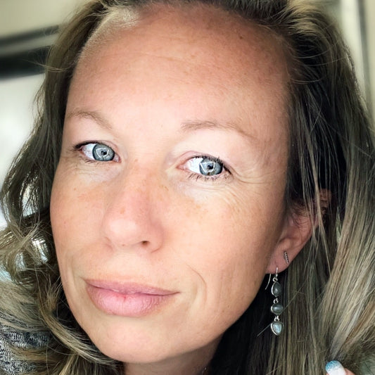 Grey Skies {Labradorite} earrings