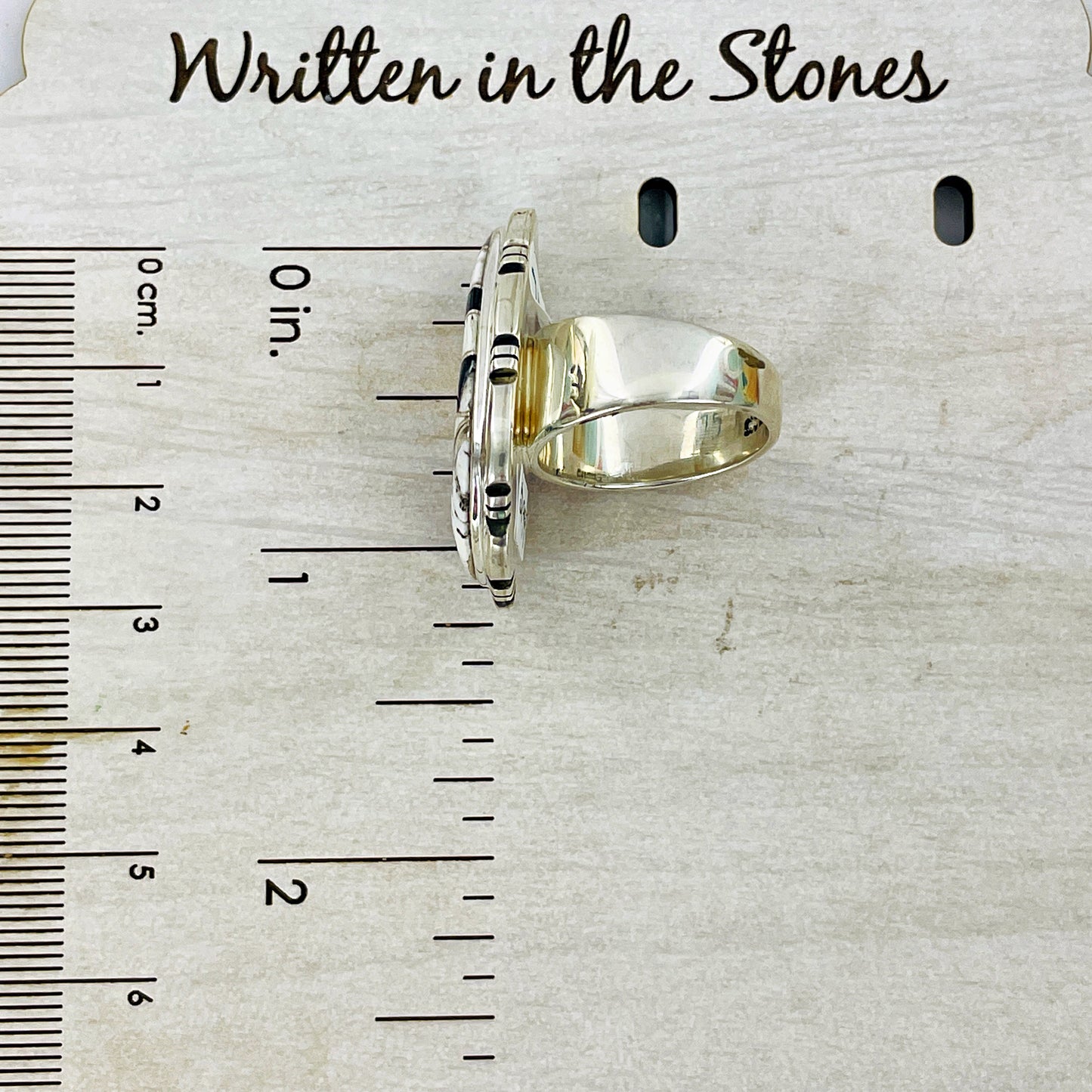 Ava {White Buffalo} Ring