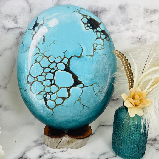 Turquoise Nugget Painting