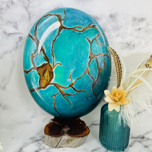 Turquoise Cab Painting