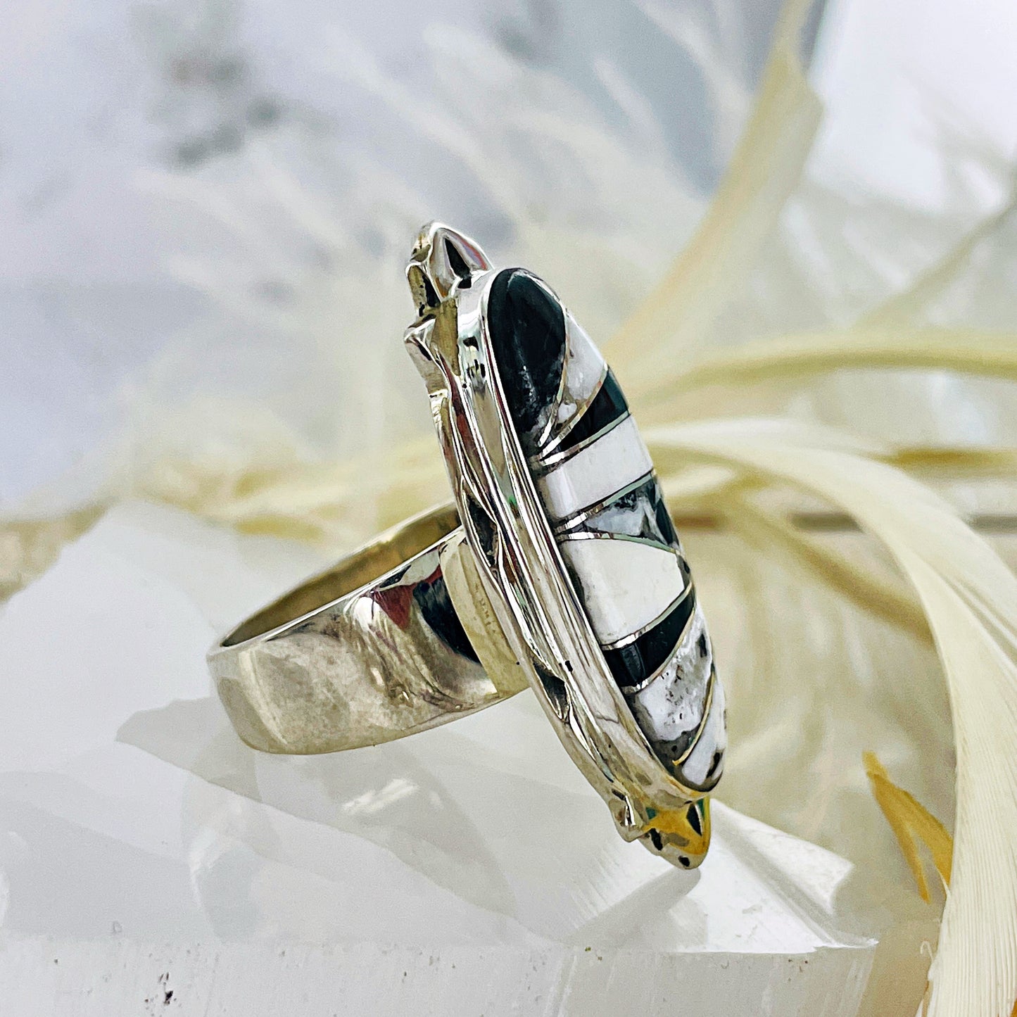 Scarlett {White Buffalo} Ring