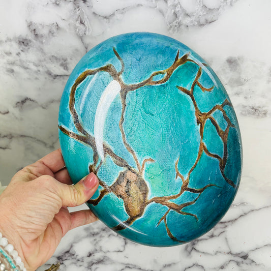 Turquoise Cab Painting