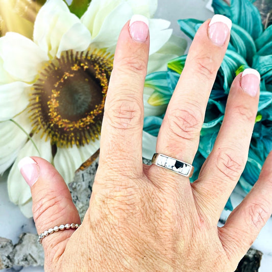 Bar None | White Buffalo Ring