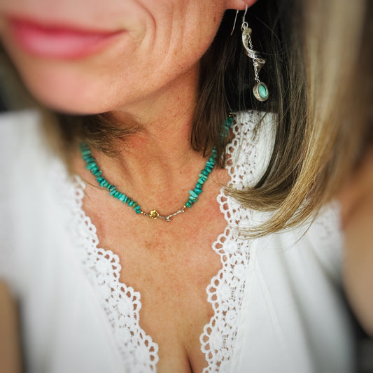 Desert Blossom {Sierra Nevada turquoise} Necklace