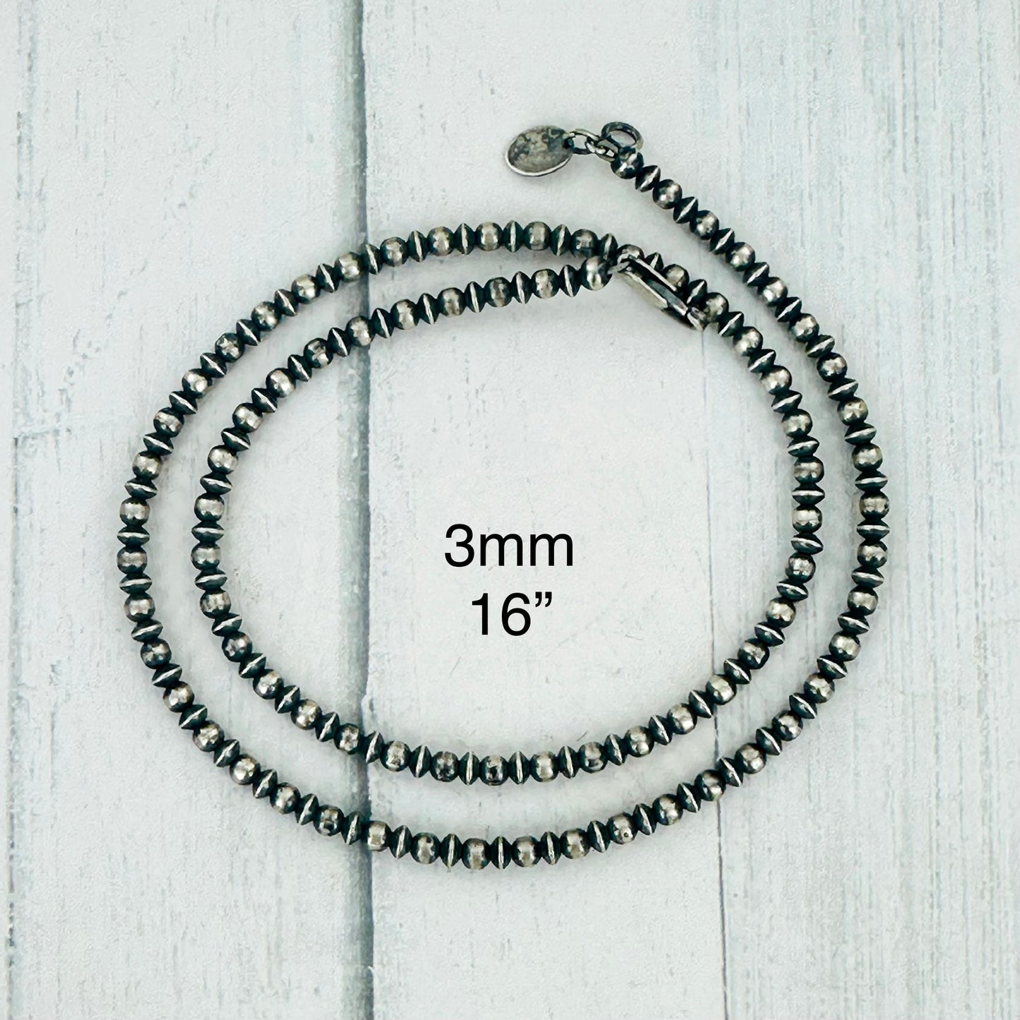 3mm Navajo Pearls