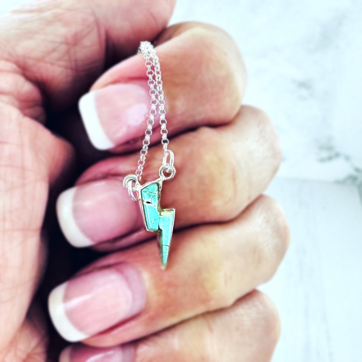 Mini Lightning Bolt Necklace