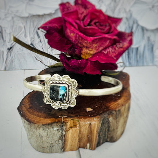 Blackwater (Blue Moon Turquoise) Cuff Bracelet