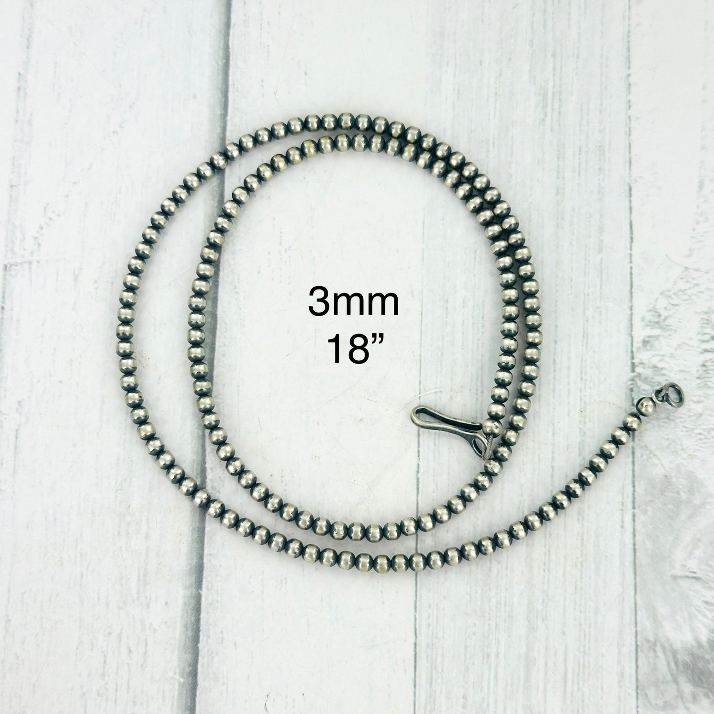 3mm Navajo Pearls