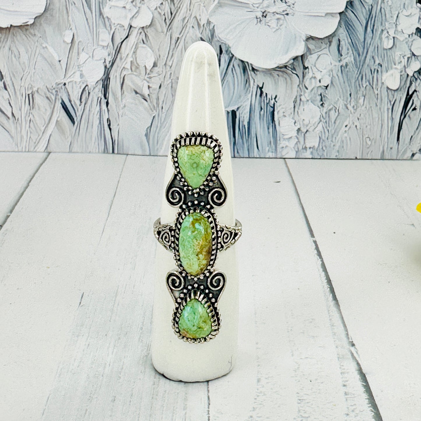 Verdant Trinity {Royston} Ring