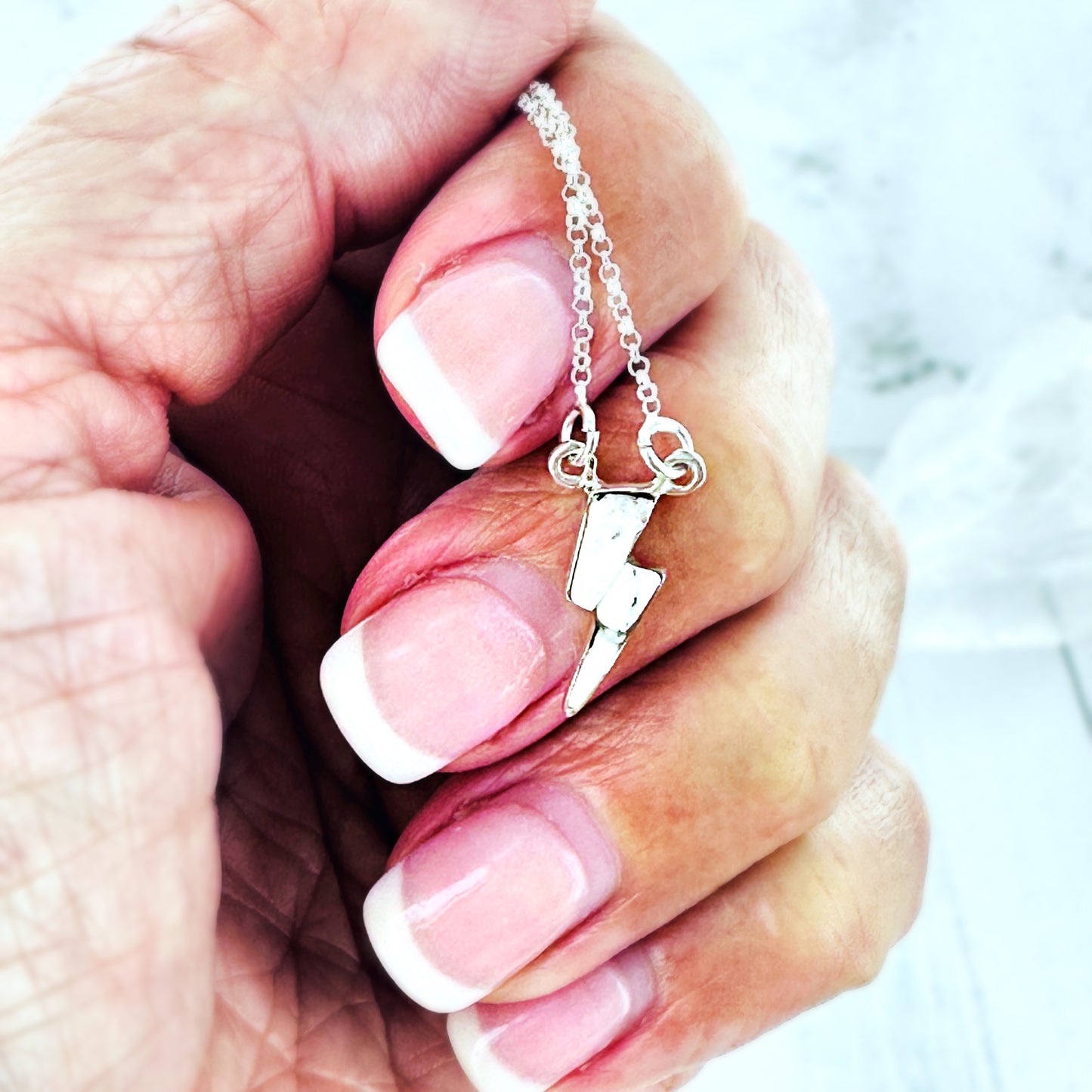 Mini Lightning Bolt Necklace