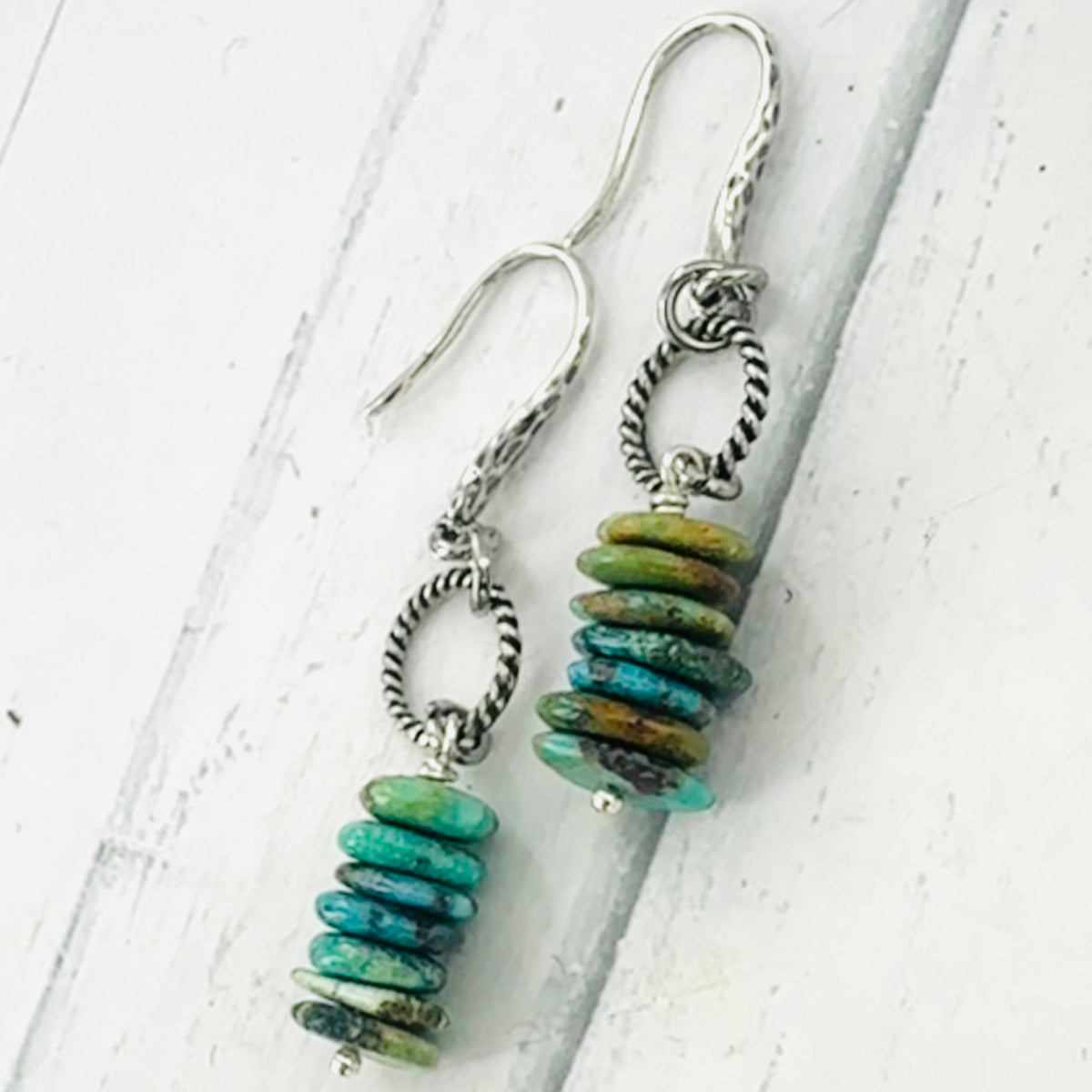 Earth & Sky {Hubei Turquoise} Necklace & Earrings Set