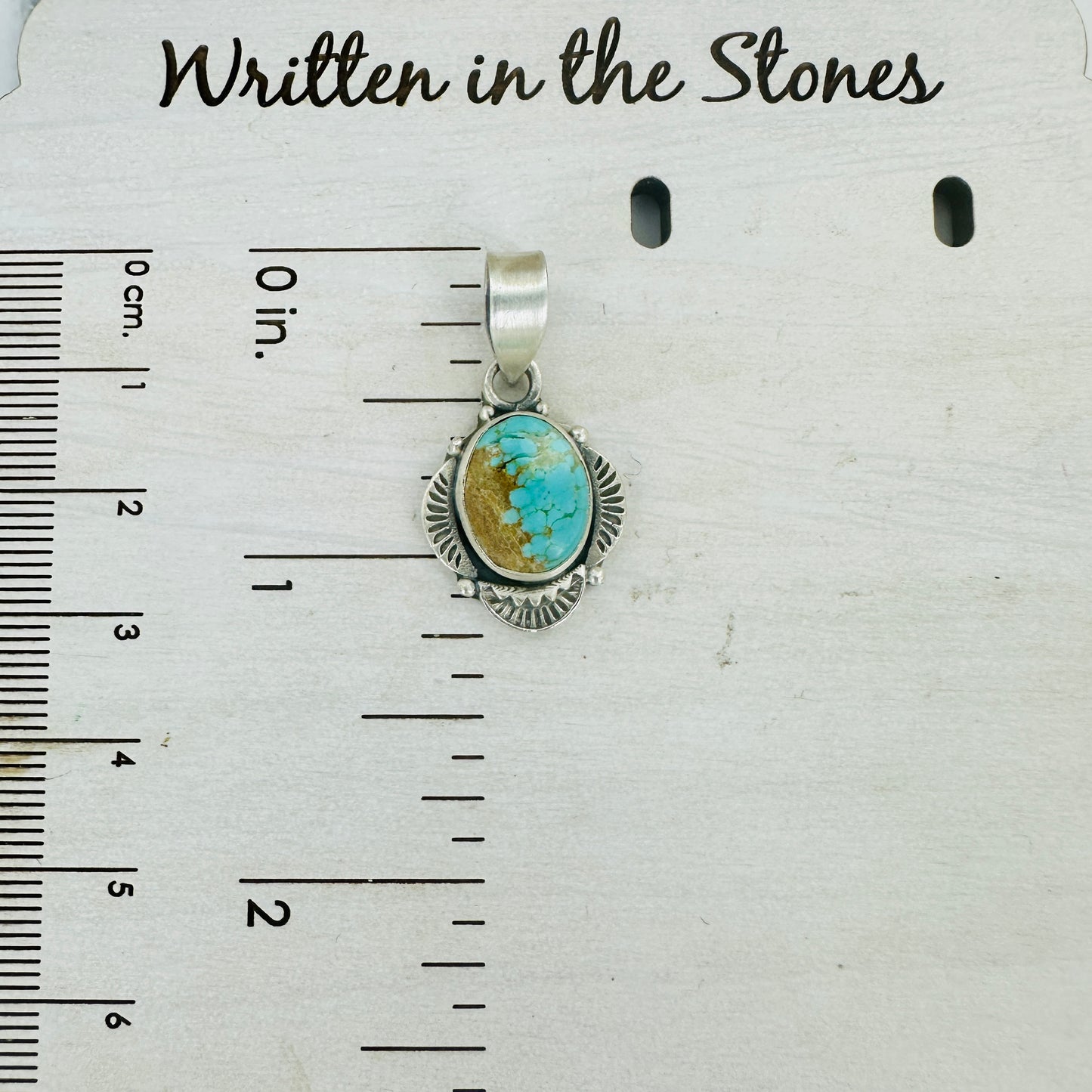 Silver Trail Pendants (turquoise)