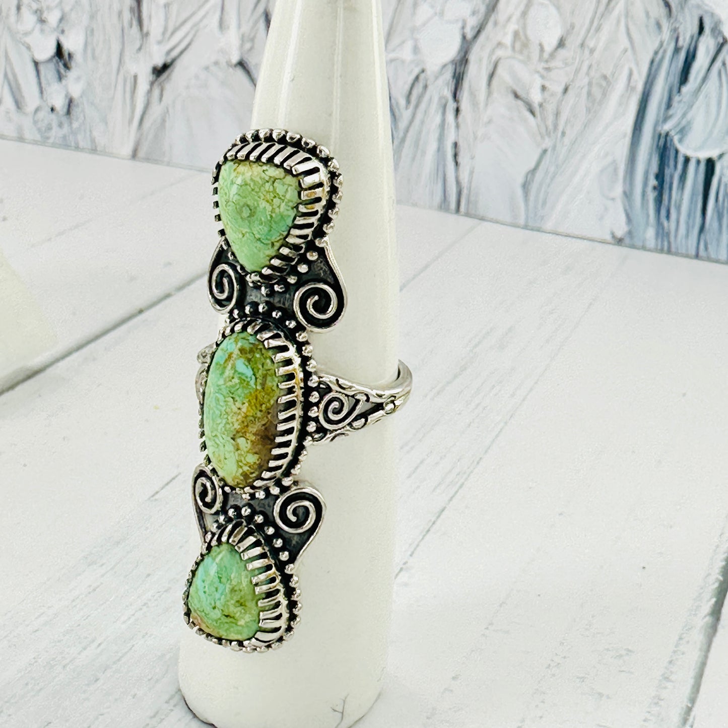 Verdant Trinity {Royston} Ring