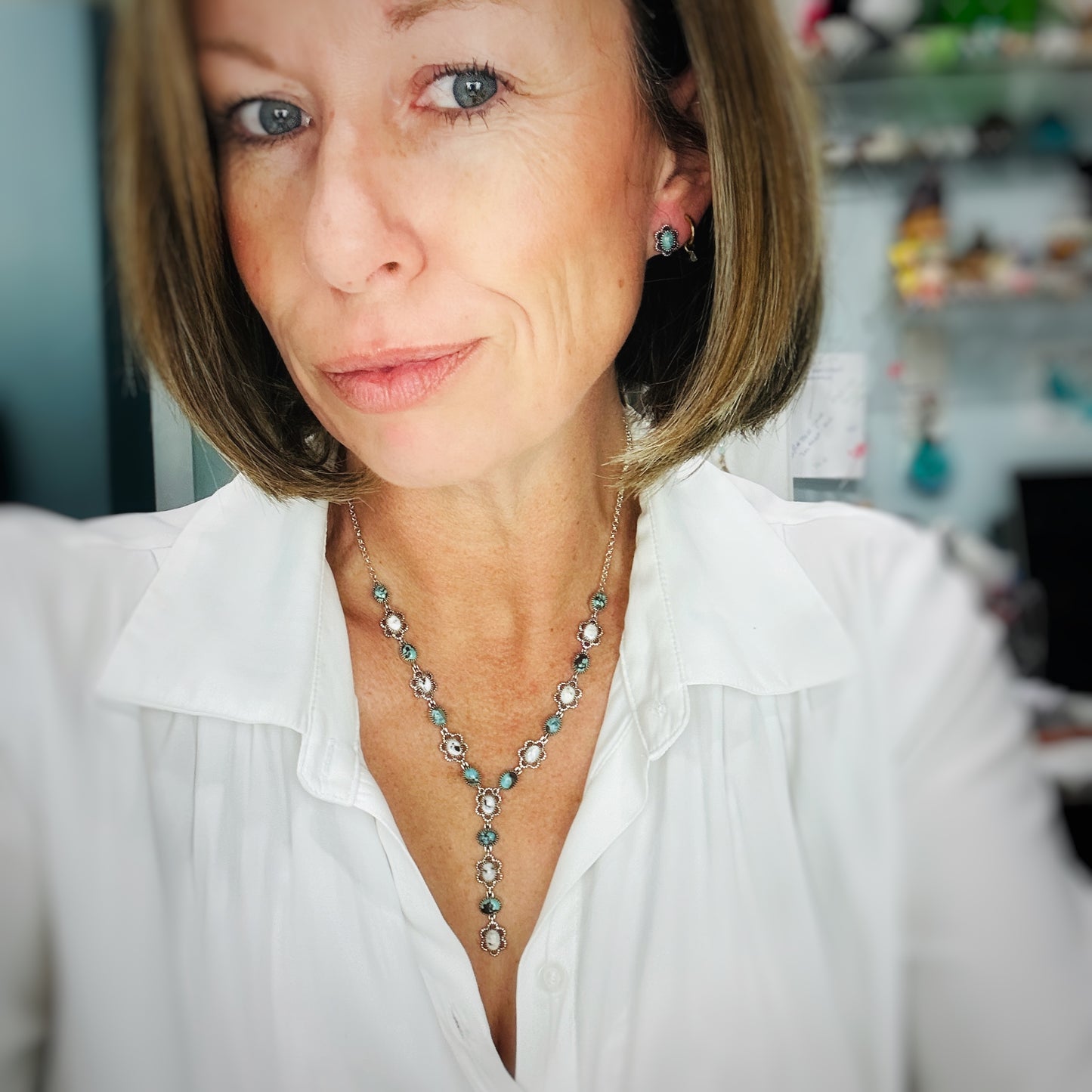 Desert Skies Lariat & Earrings