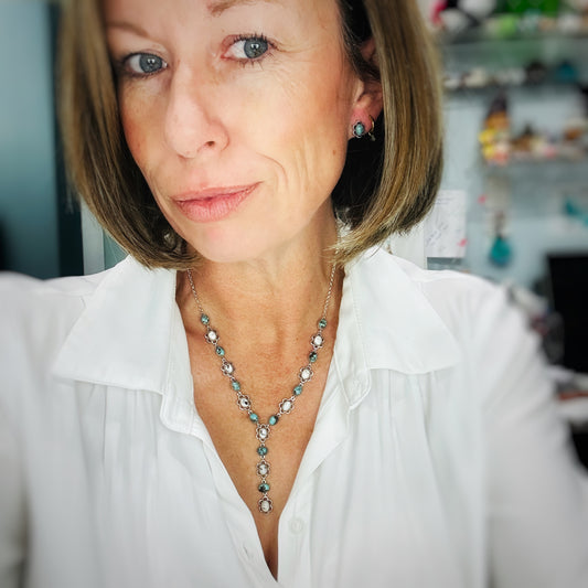 Desert Skies Lariat & Earrings