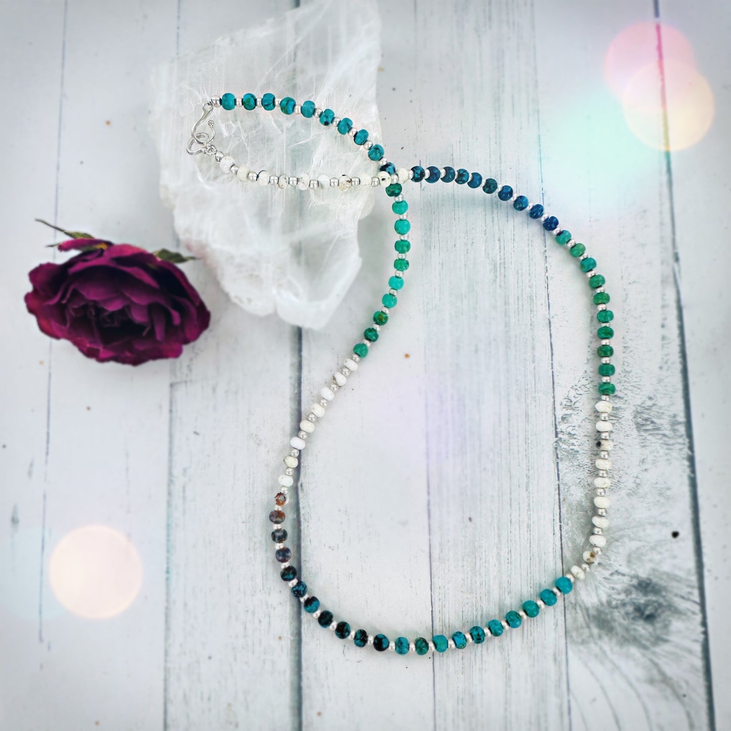 Mix It Up {turquoise & white buffalo} Necklace