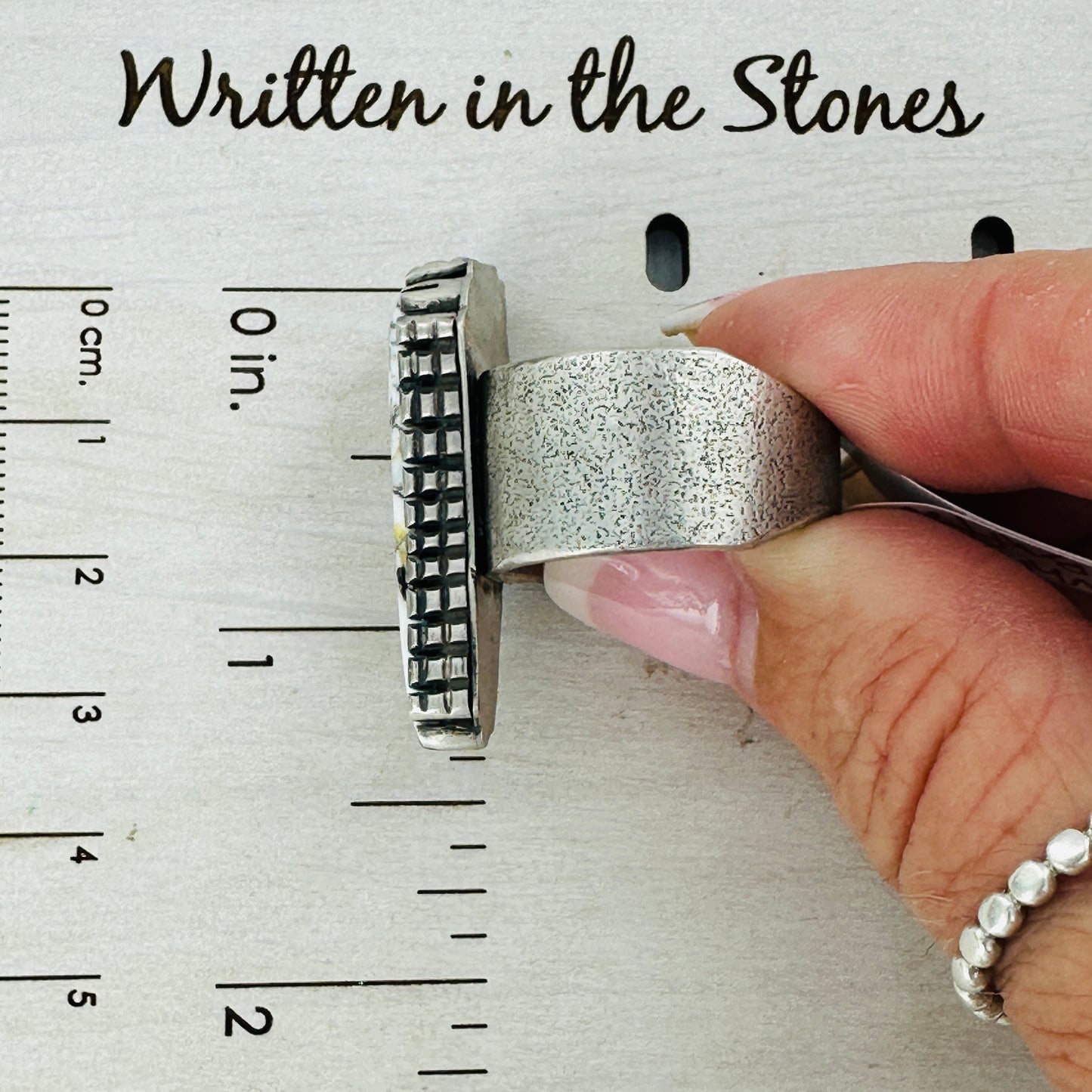 Warrior's Mark {White Buffalo} Ring