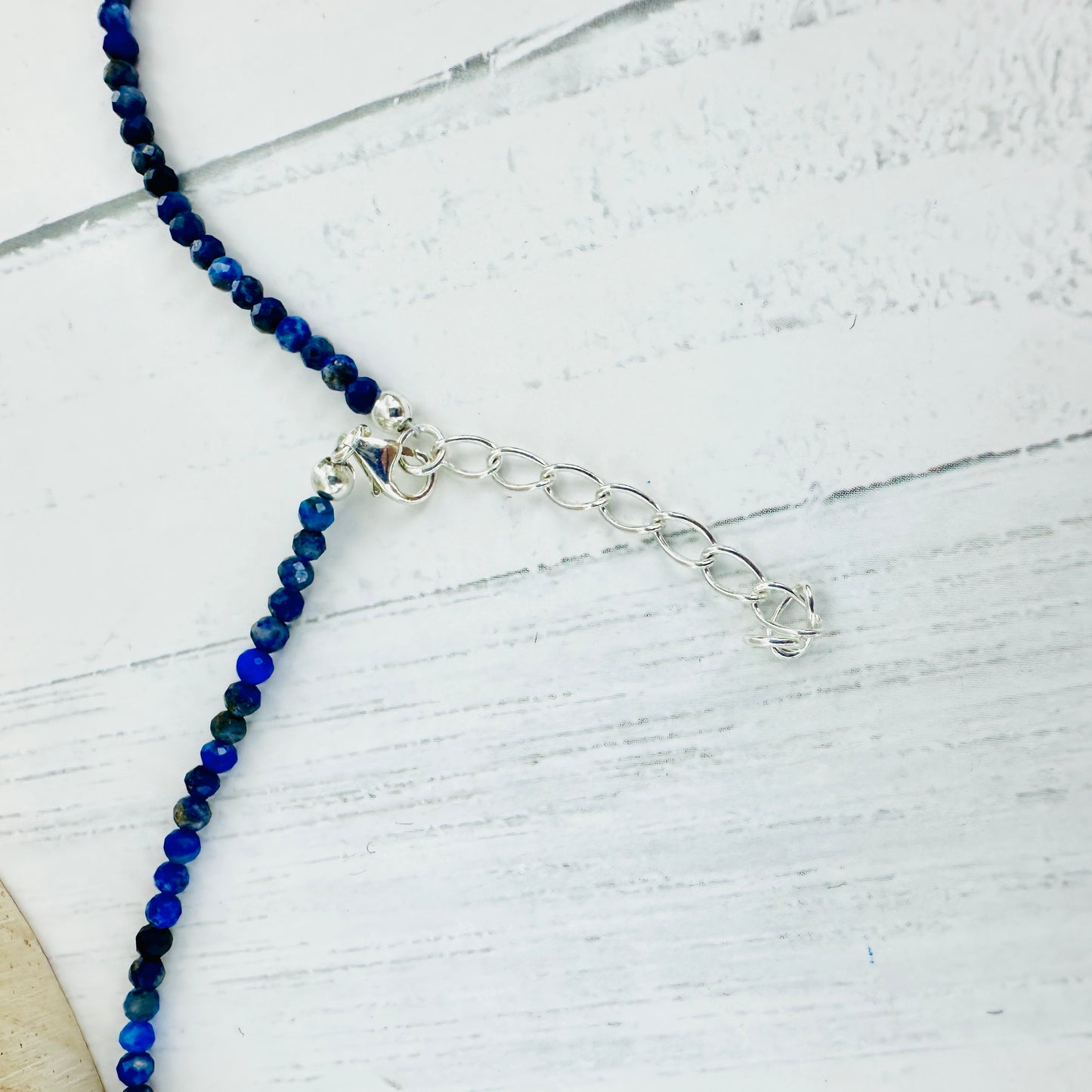 Lapis Lazuli Bow Necklace