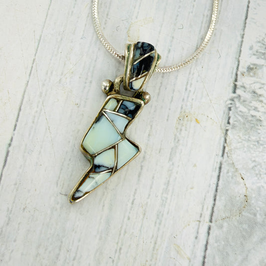 Made of Lightning {lightning bolt} necklace