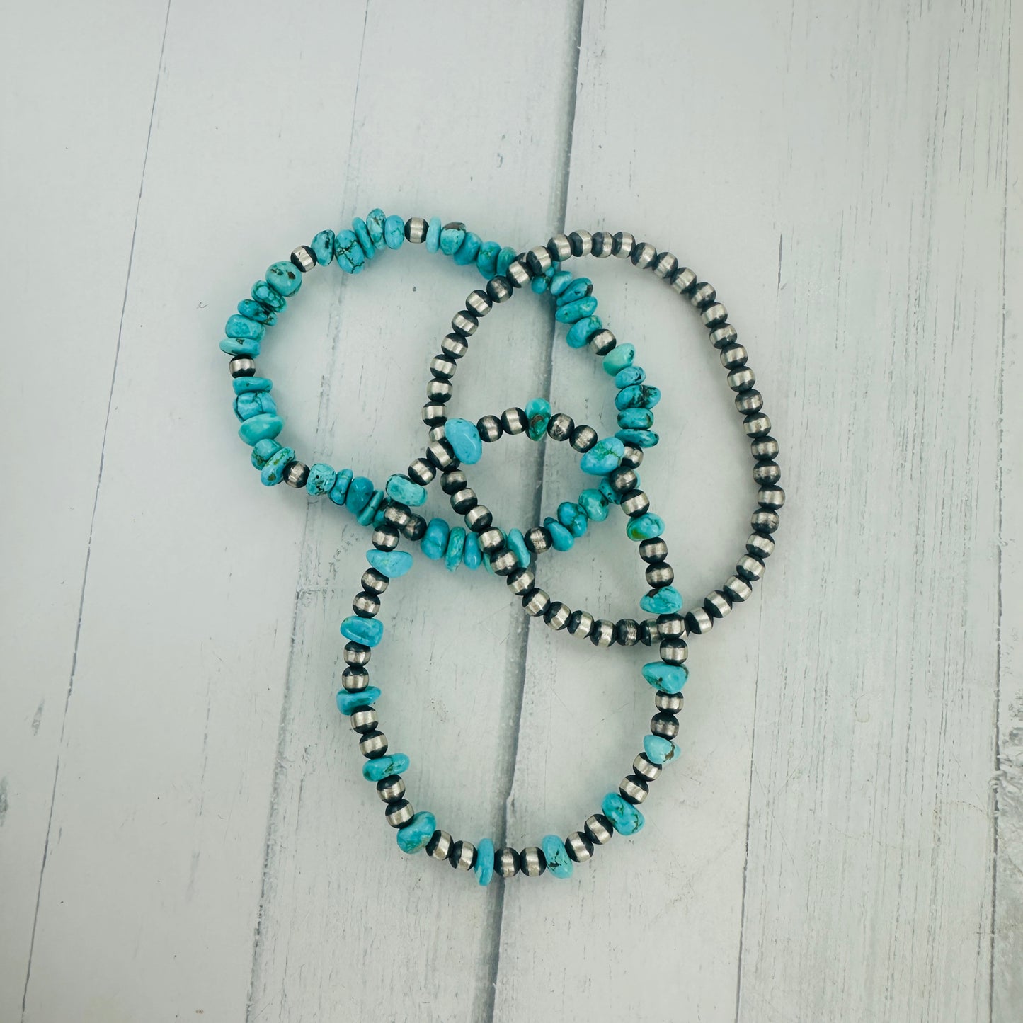 Stackable Blue Moon Bracelets